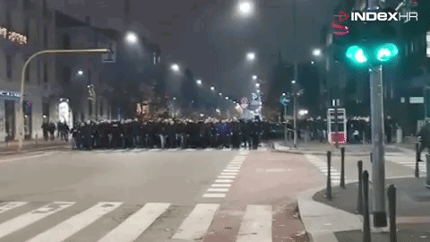 Pogledajte veličanstveni korteo Boysa na putu prema San Siru